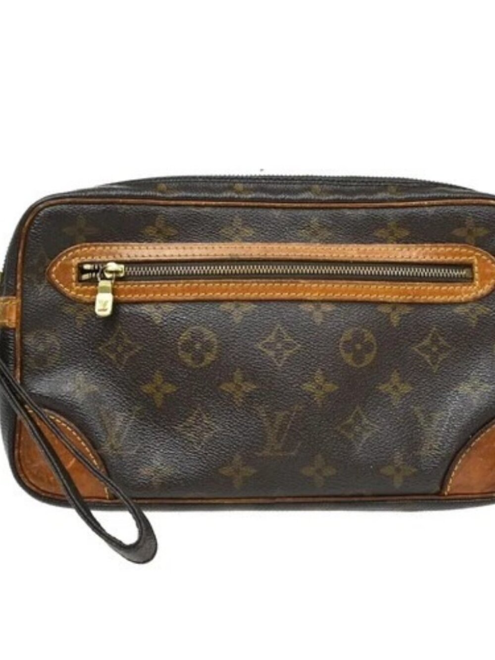 Best06 LOUIS VUITTON MARLY DRAGONNE GM CLUCTH BAG PURSE M51825 SL0914 BQ01207
